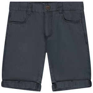Bermuda van stof met zakken voor jongen 