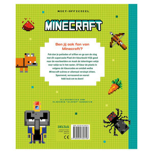 Boek NL Minecraft Pixel Kleurpret 