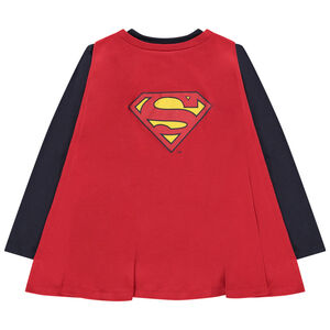Pyjama 2 pièces en jersey print Superman Warner avec cape garçon 