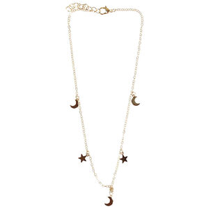 Ketting met sterren en manen meisjes 