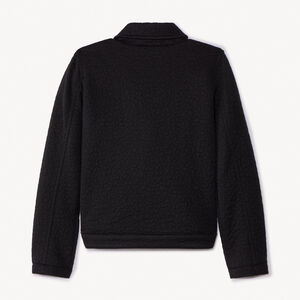 Vesten in fleece perfecto stijl met luipaardquilt voor meisjes 