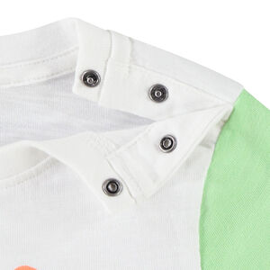 T-shirt manches courtes avec broderie effet bouclette pour bébé garçon 