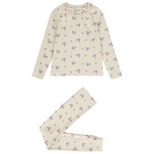 Pyjama 2 pièces en jersey fantaisie fille 