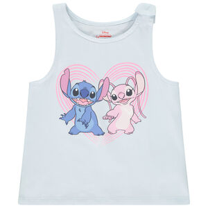Débardeur printé Stitch & Angel Disney pour fille 
