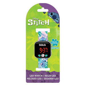 LED-horloge Stitch Roze 