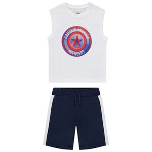 Ensemble 2 pièces Captain America Marvel pour garçon 