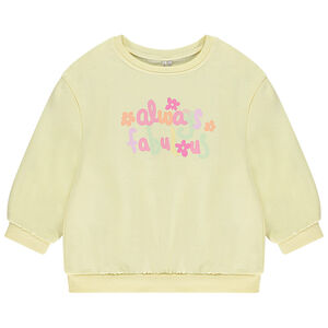 Sweat molleton oversize printé pour bébé fille 