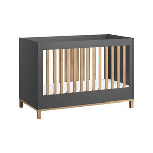 Lit Altitude 60 x 120 cm - Graphite / Bois 