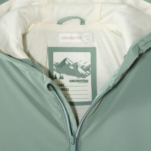 Coupe-vent garçon zippé à capuche imperméable 