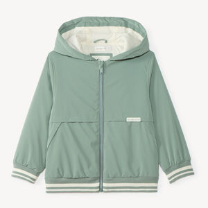 Coupe-vent garçon zippé à capuche imperméable 
