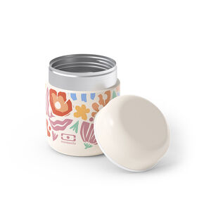 Lunchbox capsule isotherme 280ml Graphic Papercut écru 