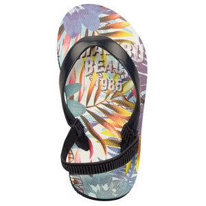 Tongs print Malibu Beach pour garçon avec lanière selon l'âge 