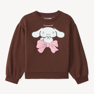 Sweat voor meisjes met Cinnamoroll, Hello Kitty en haar vrienden print. 