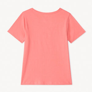 T-shirt manches courtes print à paillettes Minnie Disney fille 