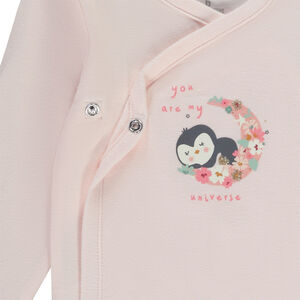 Set van 7 bodies in jersey met fantasieprint voor meisjes 