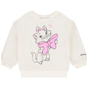 Sweat avec print Marie Les Aristochats Disney pour bébé fille 