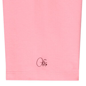 Set van 2 effen fietsbroeken in jersey voor meisjes 