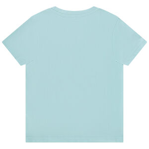 T-shirt met korte mouwen in jersey met print voor jongen 