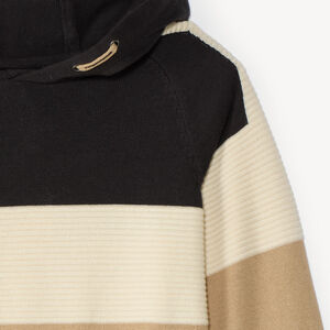 Pull à capuche en tricot garçon 