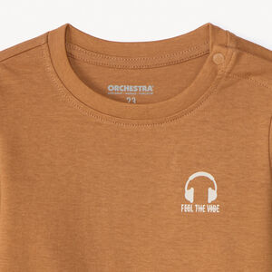 Set van 3 lange mouwen T-shirts met print voor babyjongens 