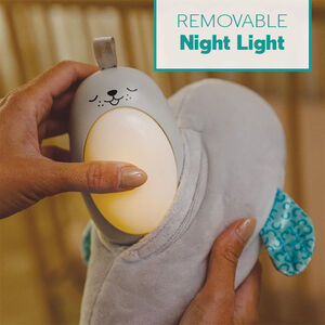 Veilleuse peluche phoque - 3 in 1 Sounds and Lights Soothing Pal  