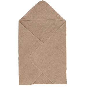 Badcape badstof 75x75cm Basics Milky Coffee 