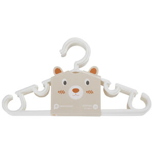 Set van 6 kleerhangers - Wit 