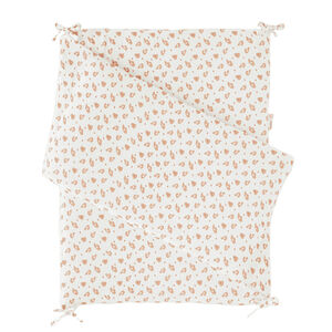 Tour de lit en mousseline imprimé léopard - Babou & Kendi 