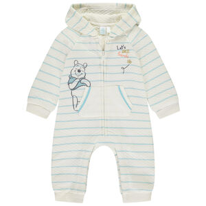 Lange gestreepte jumpsuit Winnie de Poeh Disney voor baby jongen 