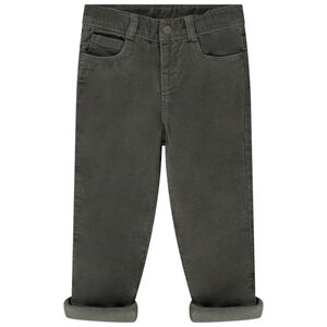 Rechthoekige fluwelen broek voor baby jongen 