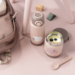 Lunchbox isotherme Tiny Farm rose 300 ml 