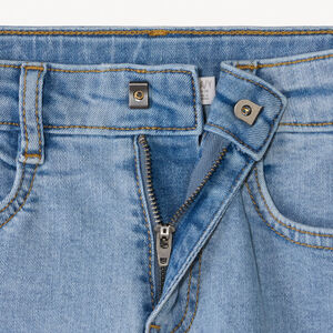 Jeans cargo met used effect en zakken voor jongens 