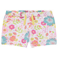 Short en jersey slub imprim&eacute; all-over 