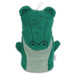 Gant de toilette coton Cosmo Le Crocodille 