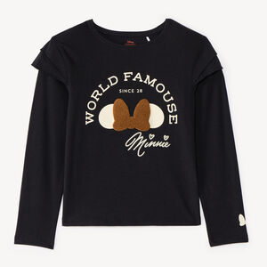 Langarm T-shirt Minnie voor meisjes 