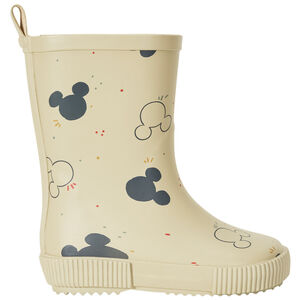 Bottes de pluie en caoutchouc imprimé Mickey Disney pour bébé garçon 