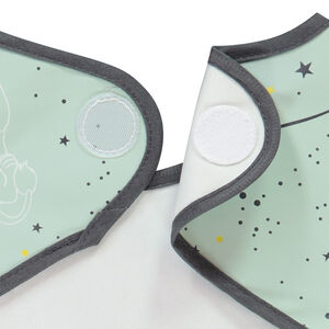 Bavoir tablier à manches longues à scratch Simba Disney 