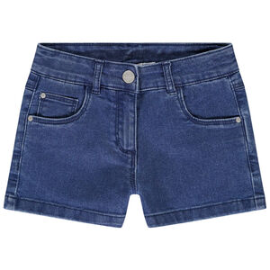 Short en jean avec poches pour fille 