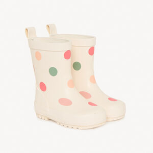 Laarzen van regen met stippen voor baby meisje 