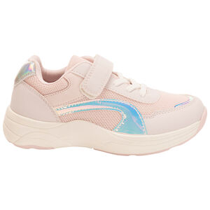 Baskets de sport iridescentes en mesh pour fille 