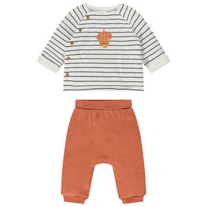 Ensemble 2 pièces en double jersey pour bébé garçon 