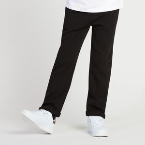 Joggingbroek in milano breisel, effen, voor jongens 
