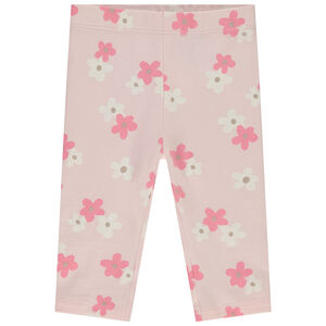 Corsaire in jersey met fantasieprint voor baby meisje 