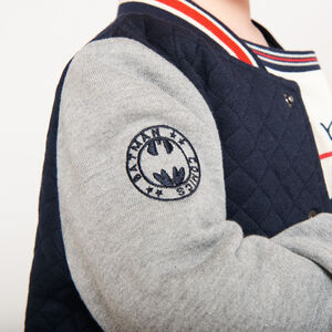 Batman Warner teddyvest met gewatteerde fleece voor babyjongens 