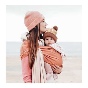 Sling - Petite écharpe sans noeud - Caramel / Nude 