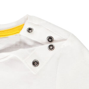 T-shirt manches courtes avec patch brodé pour bébé garçon 