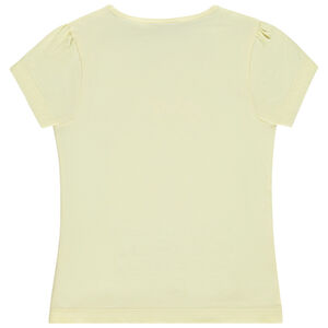 T-shirt manches courtes print fantaisie fille 