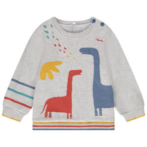 Pull en tricot doublé velours pour bébé garçon 