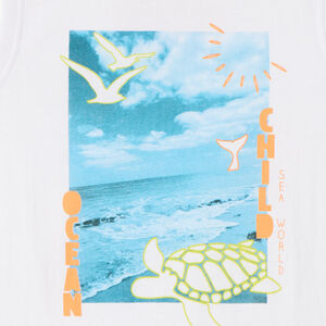 Débardeur en jersey motifs fantaisie pour garçon 