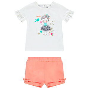 Ensemble de plage en coton pour bébé fille 